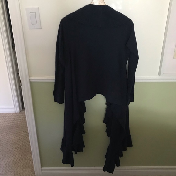 Cashmere blend angled sweater - Picture 3 of 7